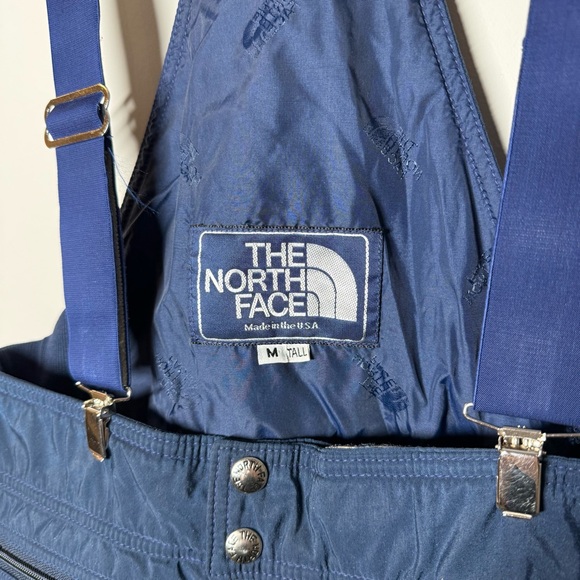 The North Face Vintage Insulated Ski Bib Snow Pants | Women’s Medium Tall - Picture 4 of 9